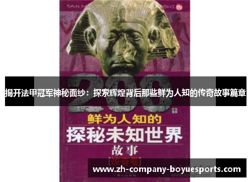 揭开法甲冠军神秘面纱：探索辉煌背后那些鲜为人知的传奇故事篇章