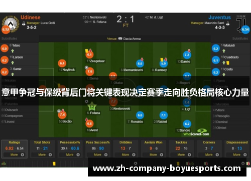 意甲争冠与保级背后门将关键表现决定赛季走向胜负格局核心力量